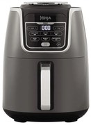 Friteuza cu aer cald Ninja AF160EU, 1750W, 5,2 l, 6 programe, Max Crisp, Gri