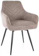 Scaun Servio bej/negru Brego34
