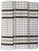 Prosop de bucătărie în carouri Egypt – Set 3 bucăți