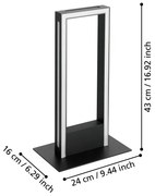 Lampă LED dimabilă de masă Eglo 99682 SALVILANAS-Z LED/16W/230V 2700-6500K