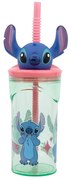 Disney Lilo și Stitch Easily Distracted Cana cu pai 3D din plastic 360 ml
