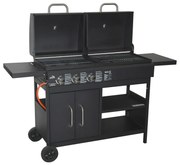 Grătar combinat 2in1 Cattara 13042 Couple, 159 x 102 x 49 cm