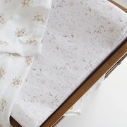 Saltea din spuma pentru masa de infasat din lemn, atasabila la patut bebe, 120x60 si 140x70 cm, impermeabila cu margini de protectie, 72x47 cm Lunca by Woodies