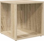 vidaXL Masă laterală, stejar sonoma, 33x33x34,5 cm, lemn prelucrat