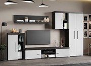 Set Mobilier Living Alb cu Ferrara Sam-C02