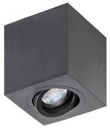 Spot aplicat tavan/plafon stil modern Brant 1 SQUARE negru