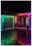 Instalație de lumini țurțuri combinată cu LED-uri Twinkly Icicle 5m RGB-AWW 190LED