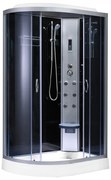 Cabină de duș cu hidromasaj Aria cu instalare pe partea dreaptă