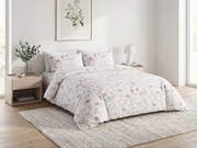 Lenjerie de pat din bumbac Renforcé FLORENO albă Dimensiune lenjerie de pat: 2 buc 70 x 90 cm | 200 x 220 cm