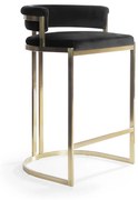 Scaun de bar tapitat Vegas L 70 cm