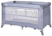 Patut pliabil Torino 2 nivele Silver Blue