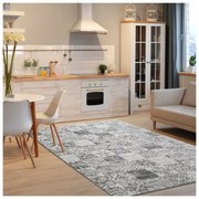 Covor Beenom cu model mandale gri-alb 1013-122 Selectează mărime: 160 X 230