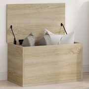 vidaXL Cutie de depozitare, stejar sonoma, 60x35x35 cm, lemn prelucrat