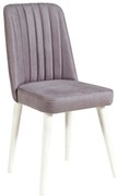 Scaun sufragerie Vlasta 2 (alb + gri). 1093087