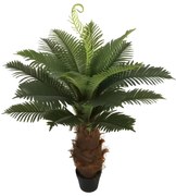 Plantă Artificială Palmier Fără Ghiveci PA04/110, 110cm Verde – Un Accent Exotic pentru Birouri și Acasă