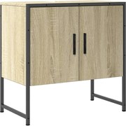vidaXL Dulap chiuvetă baie, stejar sonoma, 60x33x60 cm, lemn prelucrat