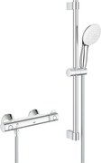 Baterie dus termostatata Grohe Grohtherm 800 crom lucios cu set de dus