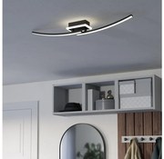 Plafonieră LED Eglo 901217 LUNGOLAGO LED/12W/230V 4000K negru