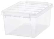 Cutie de depozitare SmartStore Classic cu cleme albe, 8 l, 8 l