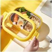 Cutie Alimente LUNCH BOX Copii, 2 compartimente, interior Inox, 1000 ml