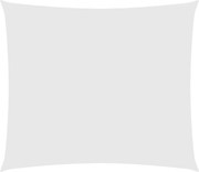 vidaXL Parasolar, alb, 2,5x3 m, țesătură oxford, dreptunghiular