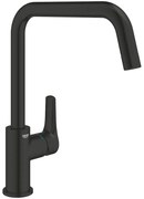 Grohe Eurosmart Baterie bucatarie monocomanda inalta, negru mat
