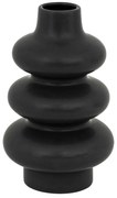Vaza CLOTHILDE ceramica neagra, inaltime 25 cm