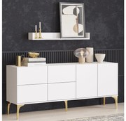 Dulap Lipamo 2 (alb + auriu) . 1093563