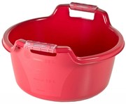 Lighean cu manere 22L, rosu, Mary