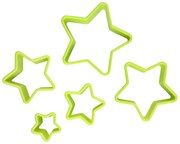 Set 5 buc forme fursecuri model stele, Sweet