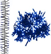 vidaXL Instalație tip cluster cu 1000 LED-uri, albastru, 11 m, PVC