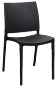 SCAUN POLI -HORECA- - NEGRU