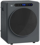 HOMCOM Uscător de Rufe, 6 Programe, 40-60℃, Capacitate de 4 kg, Compact, Control Tactil, Gri | Aosom Romania