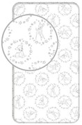 Disney Bambi Cearșaf cu elastic Stars 90x200 cm