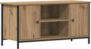 vidaXL Cabinet TV stejar artizanal 100 x 40 x 50 cm Lemn compozit