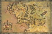 XXL Poster The Lord of the Rings - Middle Earth