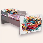 CARS (Fulger Mcqueen si Bucsa) cu manere Mic 2-8 ani Cu manere Cu saltea