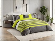 Lenjerie de pat din bumbac GREEN LINE verde-galben, 100% bumbac Dimensiune lenjerie de pat: 70 x 90 cm | 140 x 200 cm