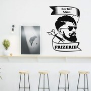 Sticker perete Frizerie 13