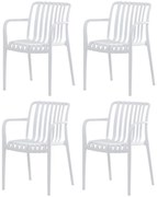 Set de scaune de sufragerie CT-X7029 WT, 4 buc.