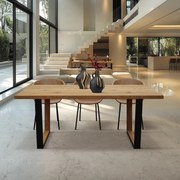 Masa fixa Gabriele 180 cm/90cm, blat 4 cm