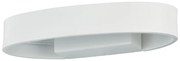 Aplica de perete LED moderna ZED AP1 OVAL BIANCO 115153