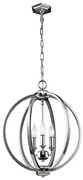 Lustră pe lanț Feiss FE-CORINNE-3P-M CORINNE 3xE14/60W/230V