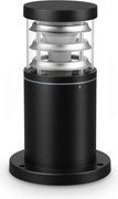 Stalp iluminat exterior IP54 TRONCO PT1 H25 NERO