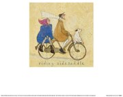 Imprimare de artă Sam Toft - Riding Sidesaddle