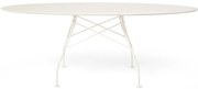 Masă de grădină GLOSSY OVAL, mai multe variante - Kartell Culoare: Alb/alb
