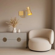 Aplica cu brat si spot directionabil LORD 8884 auriu