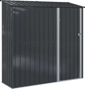 vidaXL Magazii pentru grădină Antracit 203,5 x 73 x 200 cm Metal