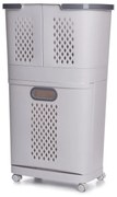 Coșuri universale de depozitare pe roți 4Home HANDY, 2 nivele