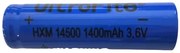Zaparkorun Baterie reîncărcabilă HXM 14500 (1300 mAh, 3,7 V)